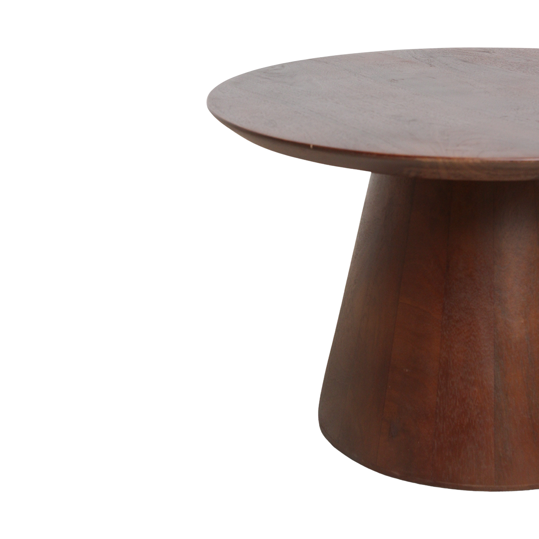 Bullnose cone bijzettafel 55cm Raw Materials