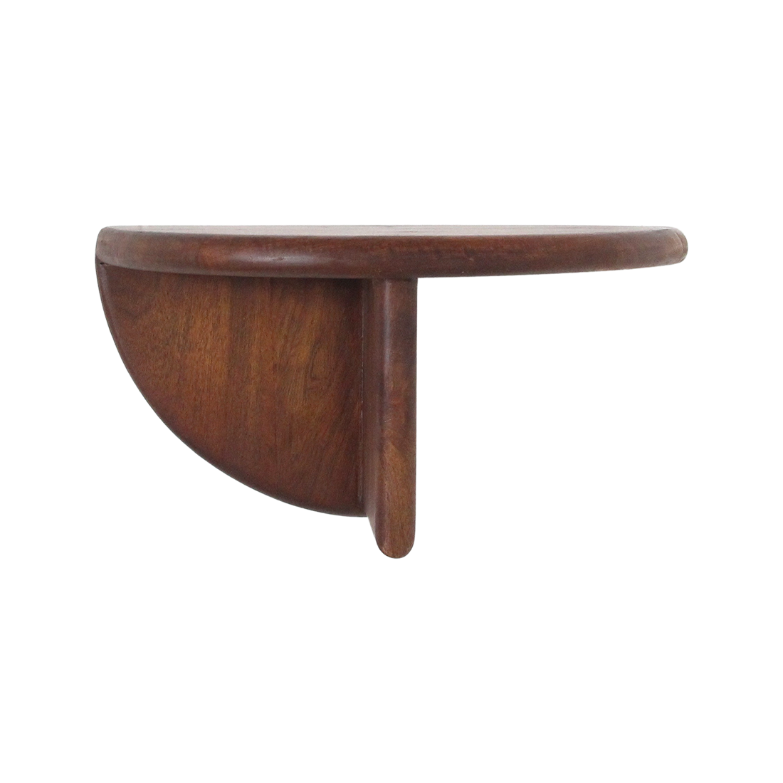 Bullnose mangohouten wandplank - 38x19x19 cm Raw Materials