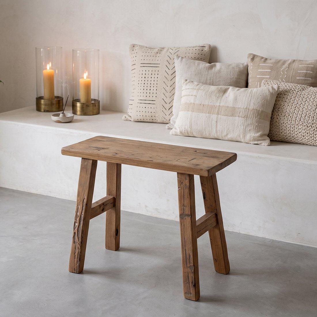 Carpenter teak bankje Java XS Raw Materials