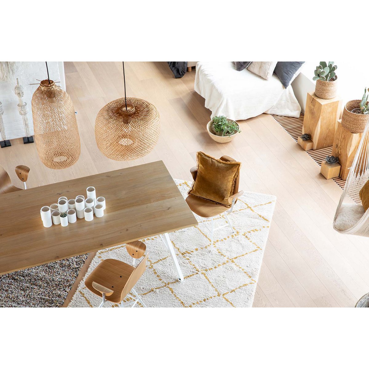 Casablanca Beige vloerkleed 120 x 170 VIVARAISE