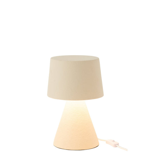 J-Line Tafel Lamp Small Kap Aardewerk Beige