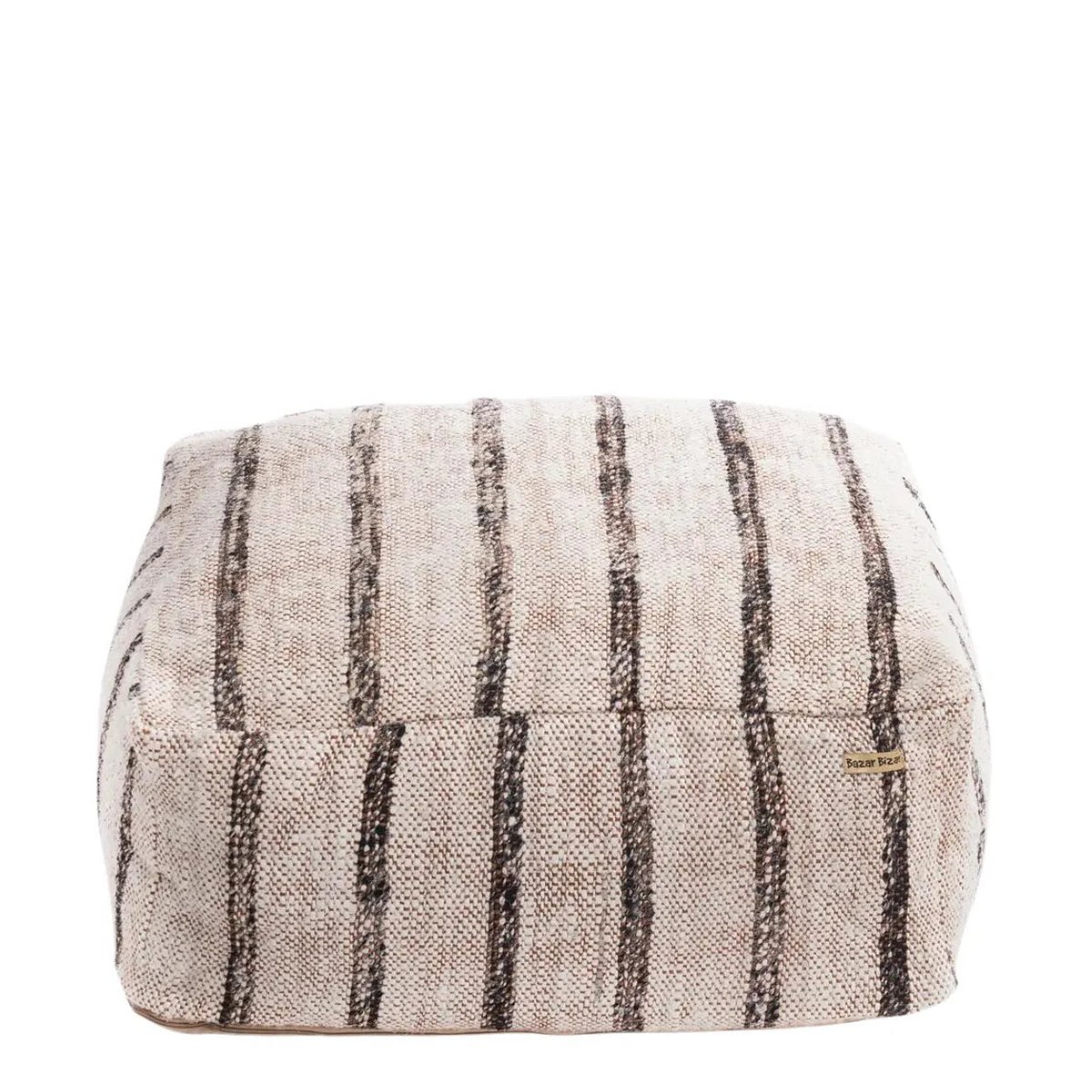 The Oh My Gee Pouf - beige-white tones