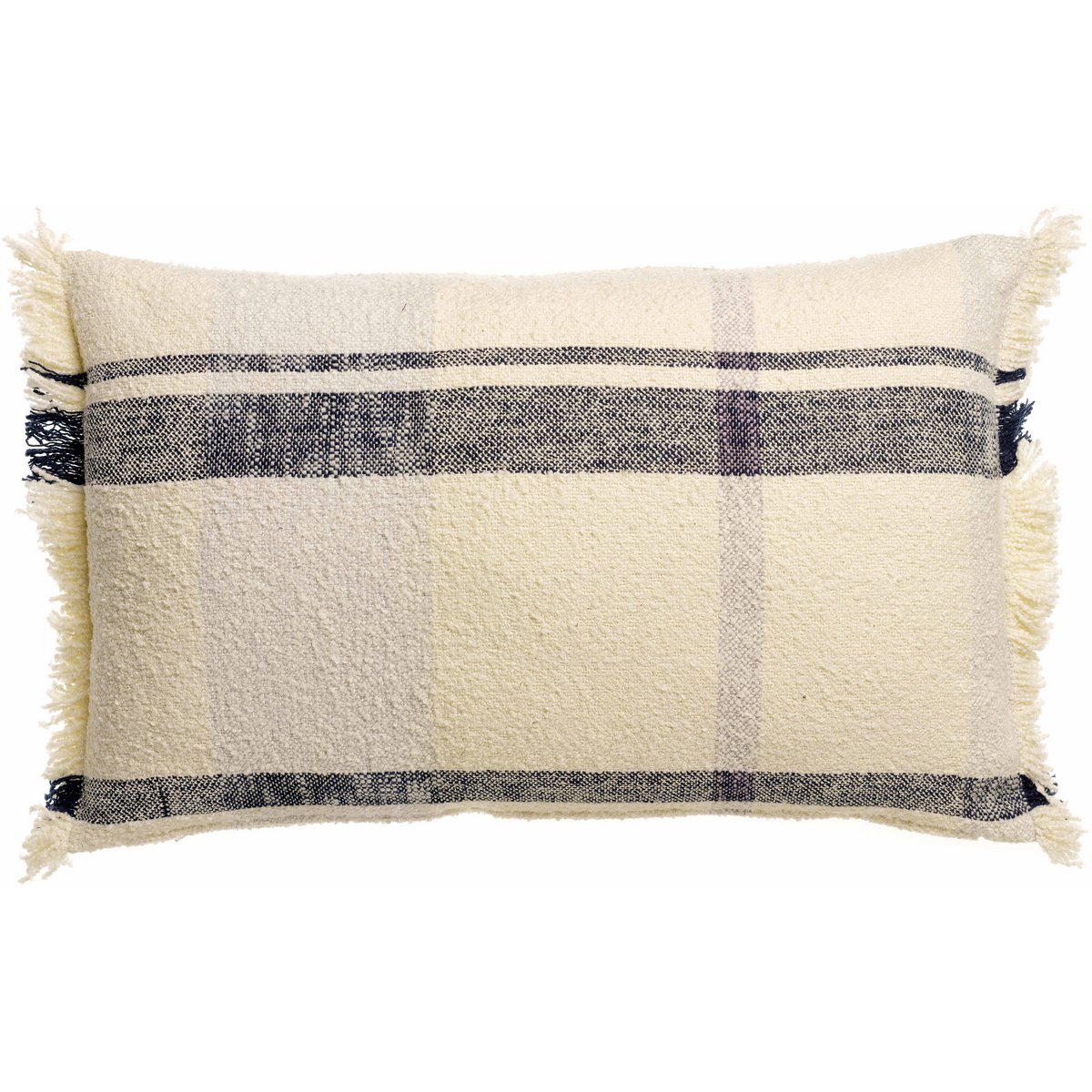 Coussin Jacquard Jane Multico Marine 40 x 65 VIVARAISE