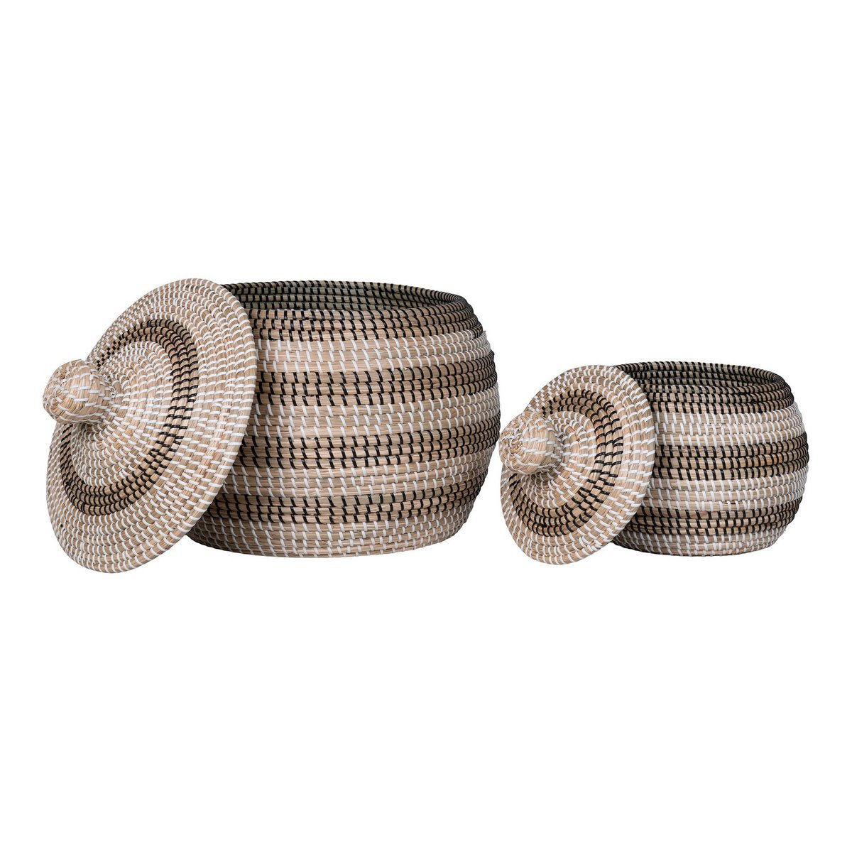 basket, seagrass - set of 2