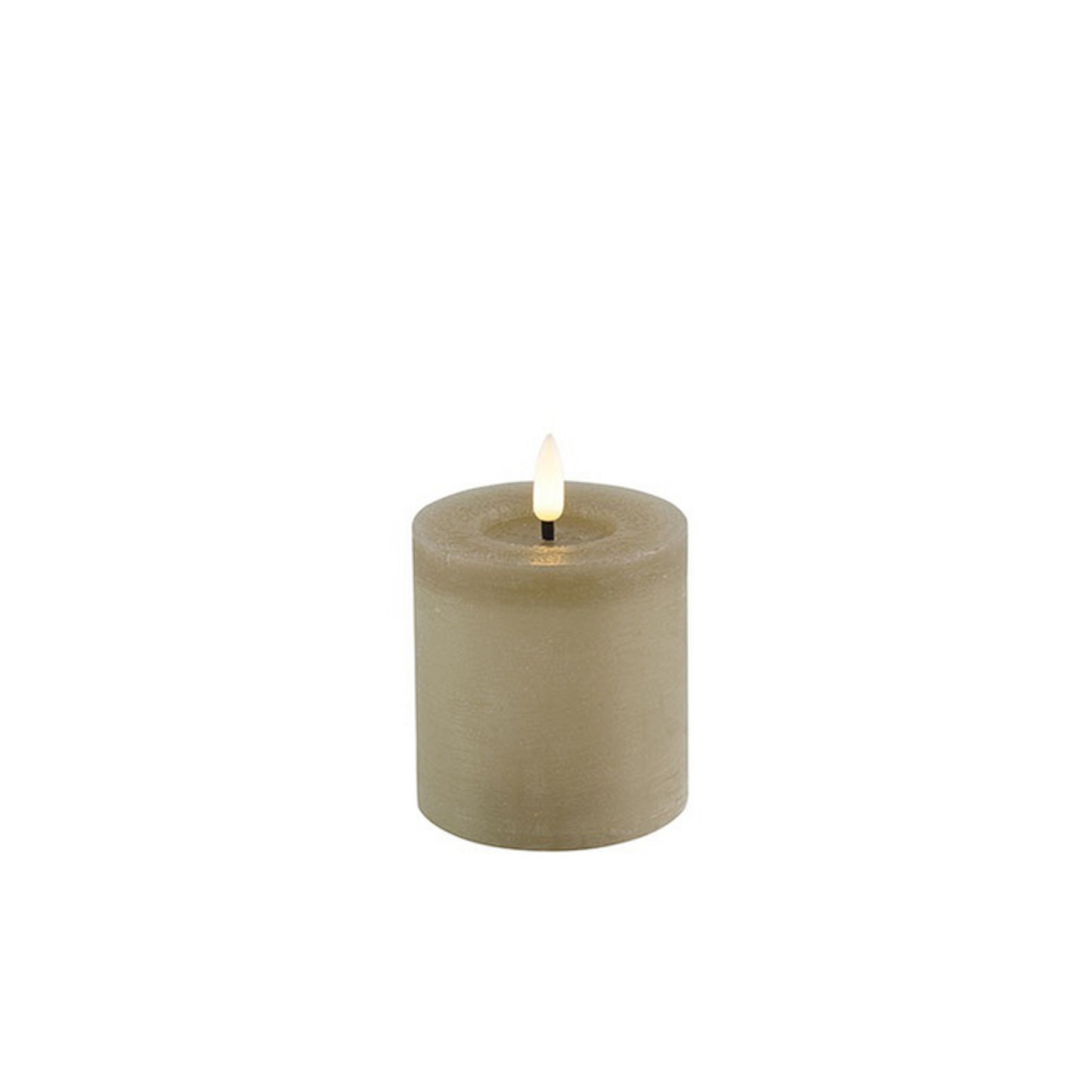 Pillar candle-LED-beige 