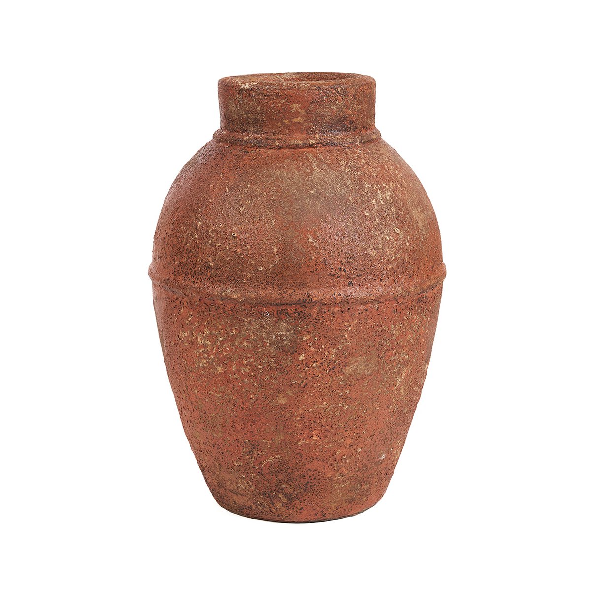 De Amphora Rustica Vaas - Terracotta - L Bazar Bizar Living