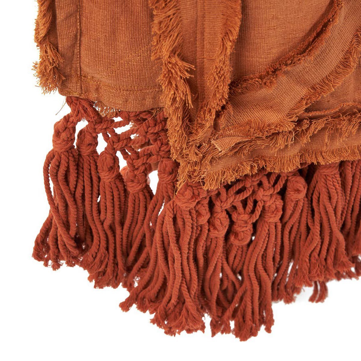 De Berber-bedsprei - Terracotta Bazar Bizar Living