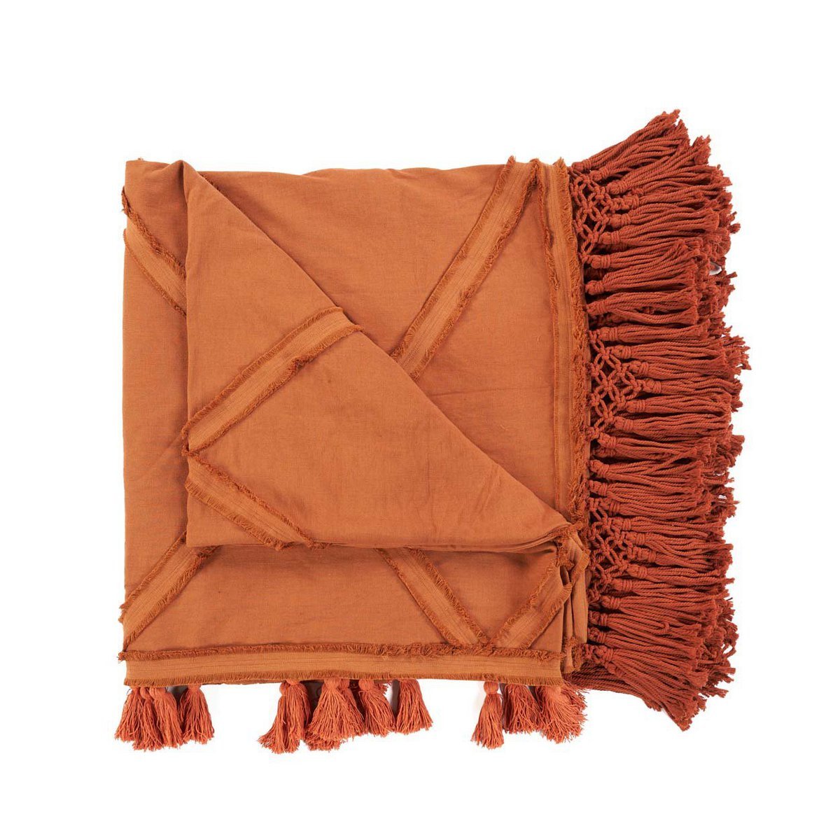 De Berber-bedsprei - Terracotta Bazar Bizar Living