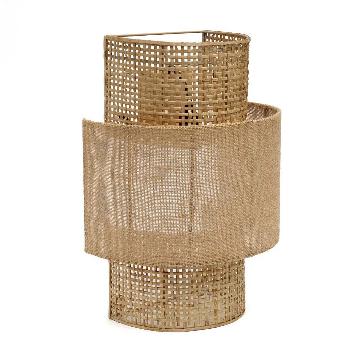 De Bolly Jute Wandlamp - Naturel - M Bazar Bizar Living