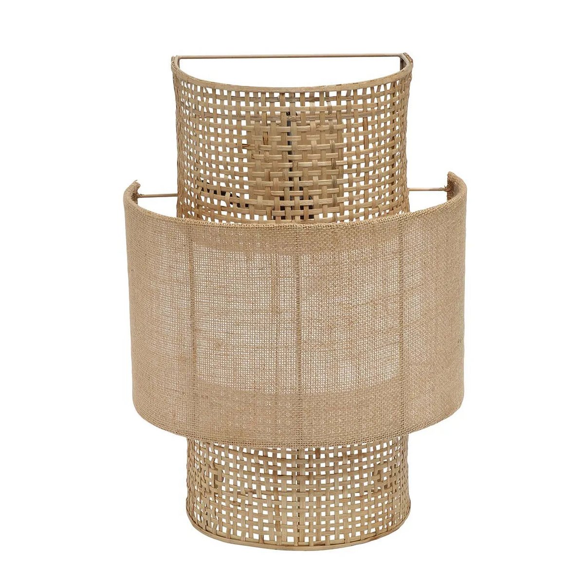 De Bolly Jute Wandlamp - Naturel - M Bazar Bizar Living