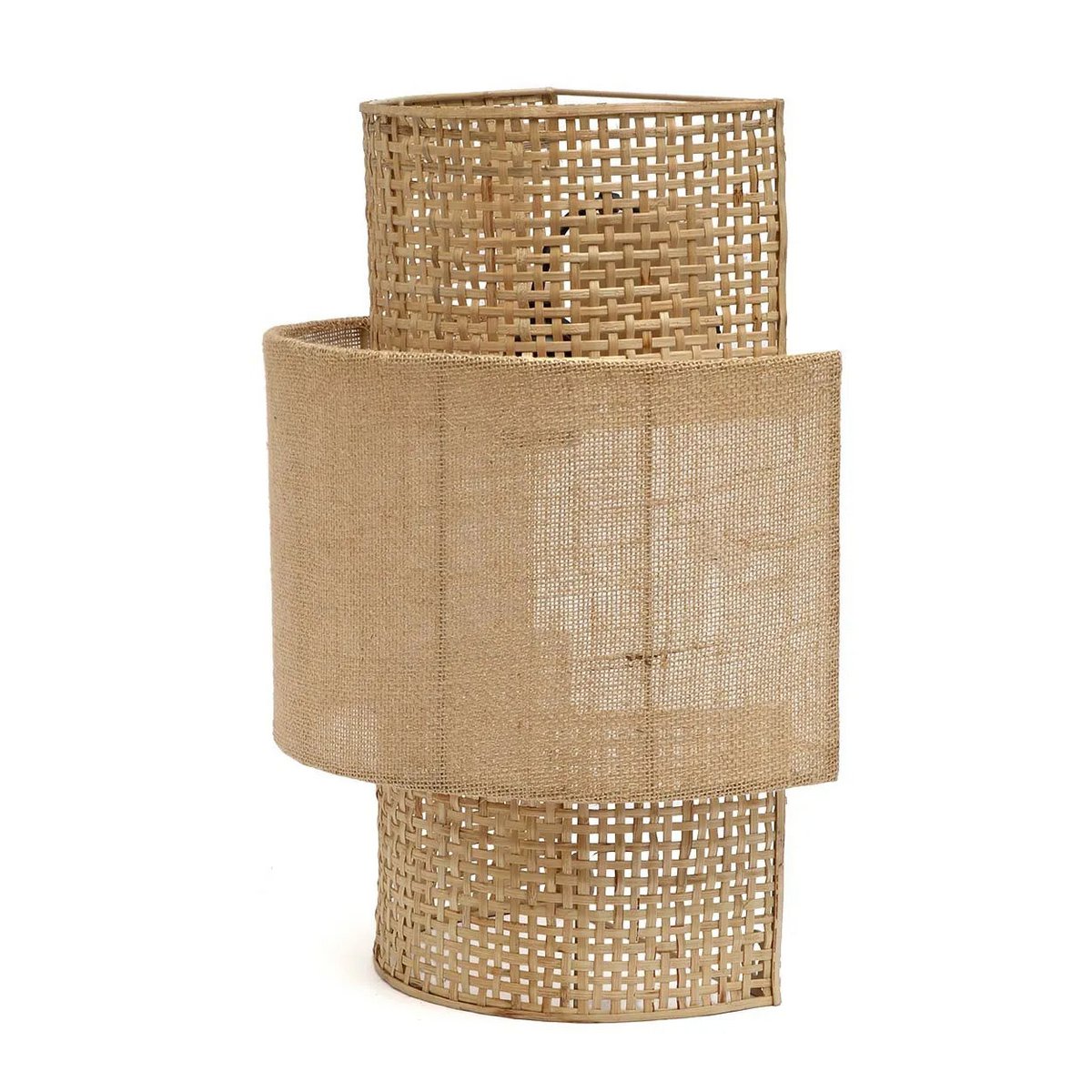 De Bolly Jute Wandlamp - Naturel - M Bazar Bizar Living