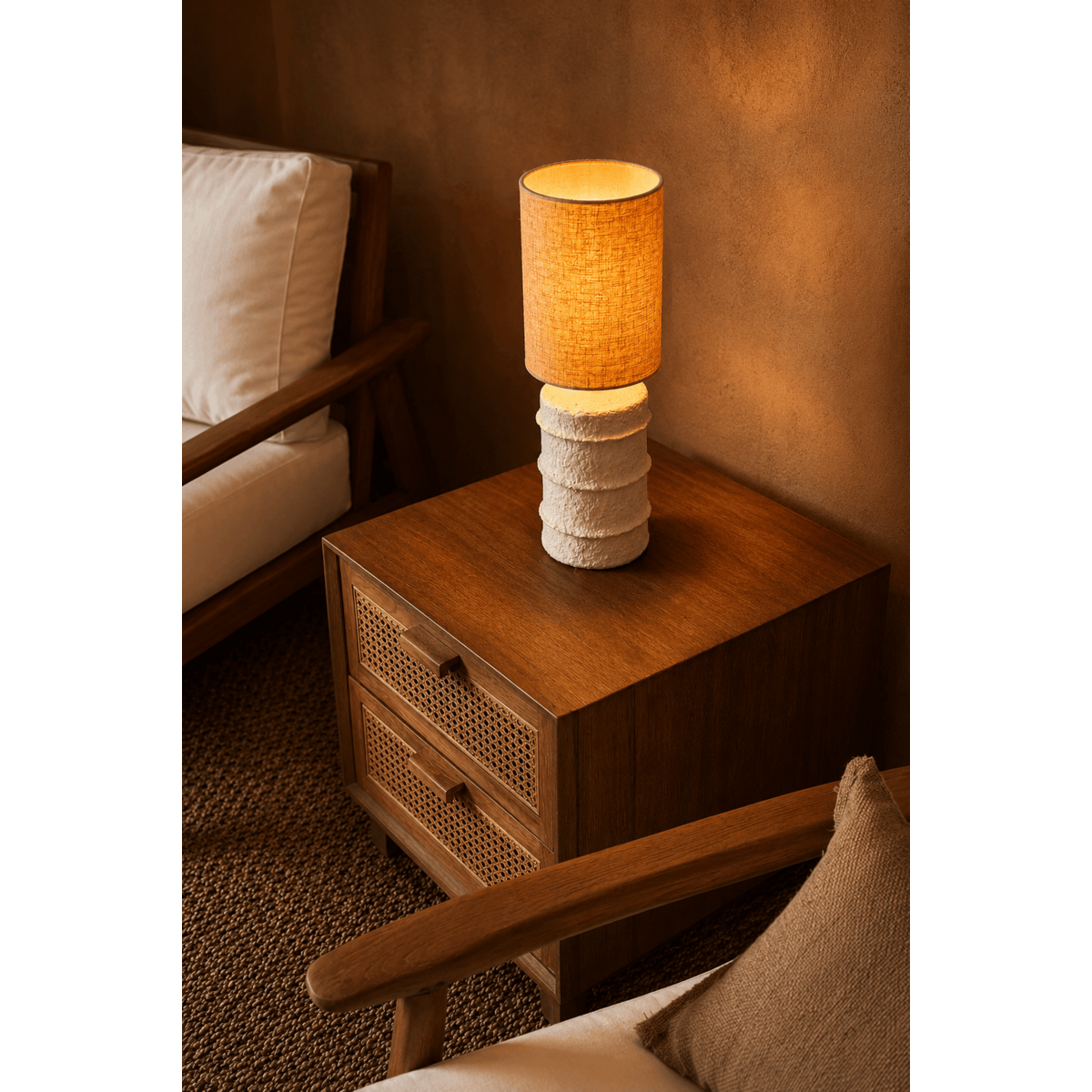 De Contour Tafellamp - Wit - S Bazar Bizar Living