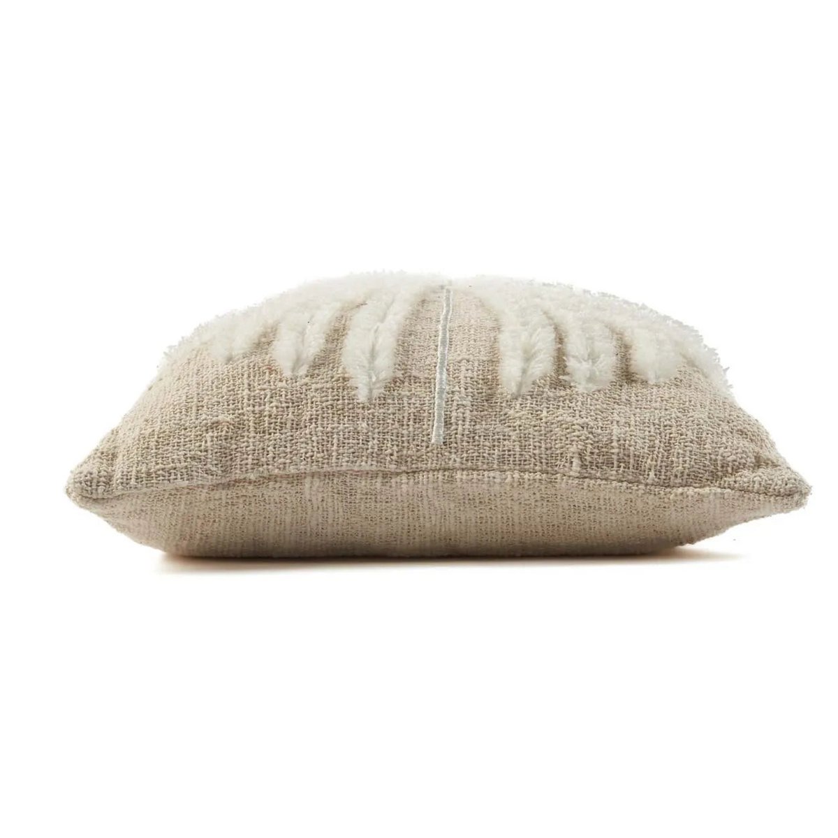 De Isla Palm Kussenhoes - Natuurlijk Wit Bazar Bizar Living