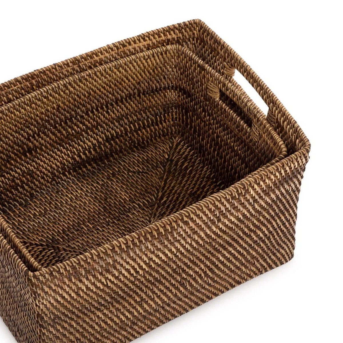 De Koloniale Tijdschriftenmand - Naturel Bruin - XL Bazar Bizar Living