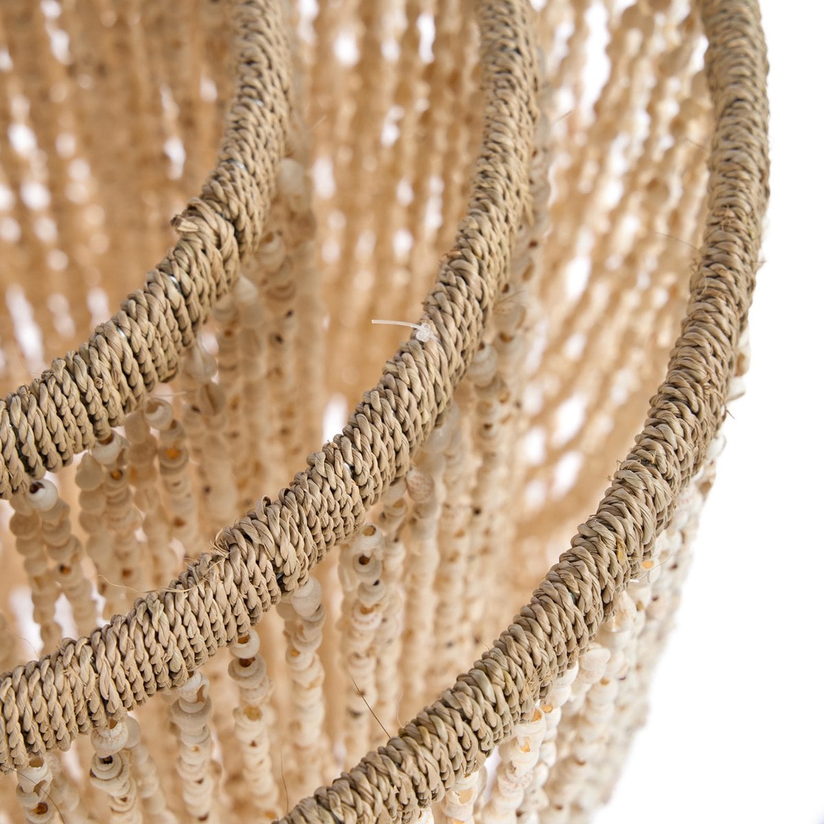 De Lagoon Shell-kroonluchter - Naturel - M Bazar Bizar Living