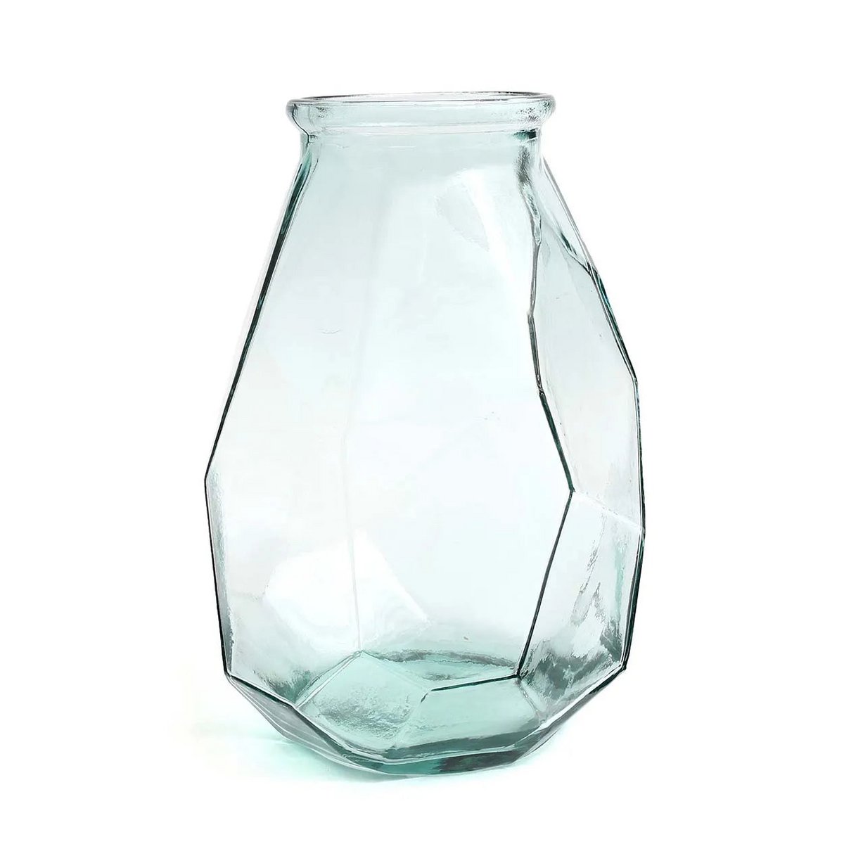 De Lange Origami Vaas - Blauw Bazar Bizar Living