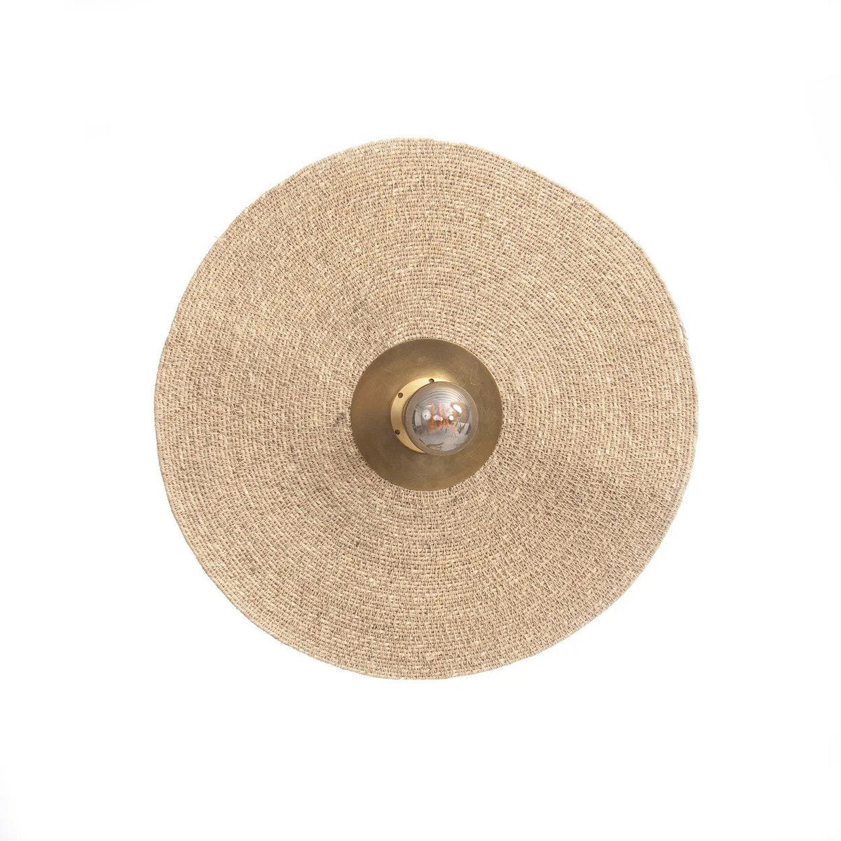 De Let's Groove Wandlamp - Natuurlijk Messing - M Bazar Bizar Living