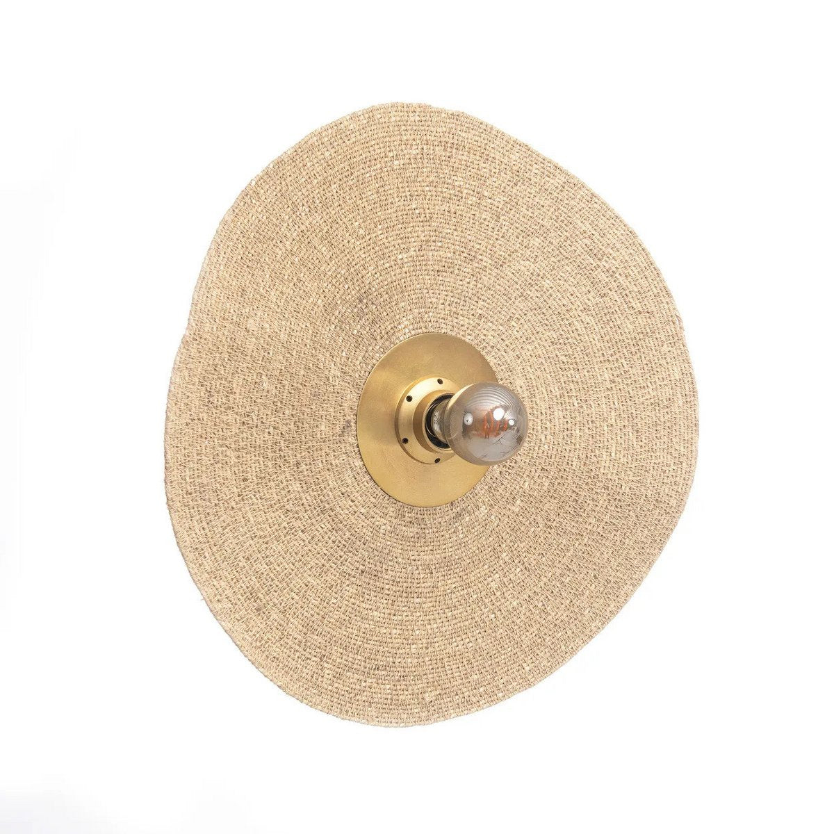 De Let's Groove Wandlamp - Natuurlijk Messing - M Bazar Bizar Living