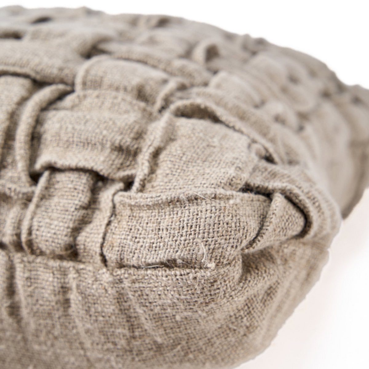 De linnen kruisstafkussenhoes - natuurlijk Bazar Bizar Living