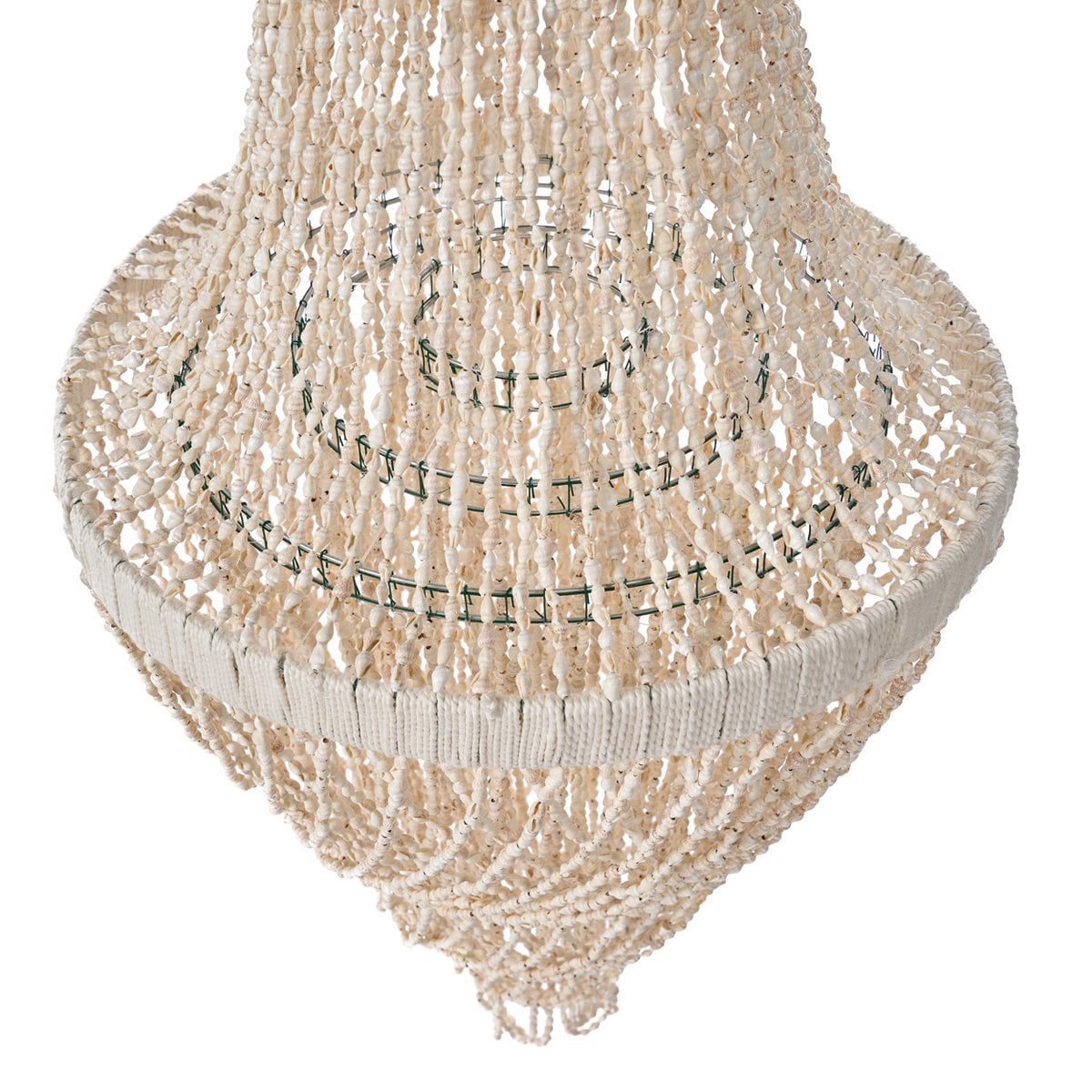 De Ocean Tower Shell Kroonluchter - Naturel - L Bazar Bizar Living
