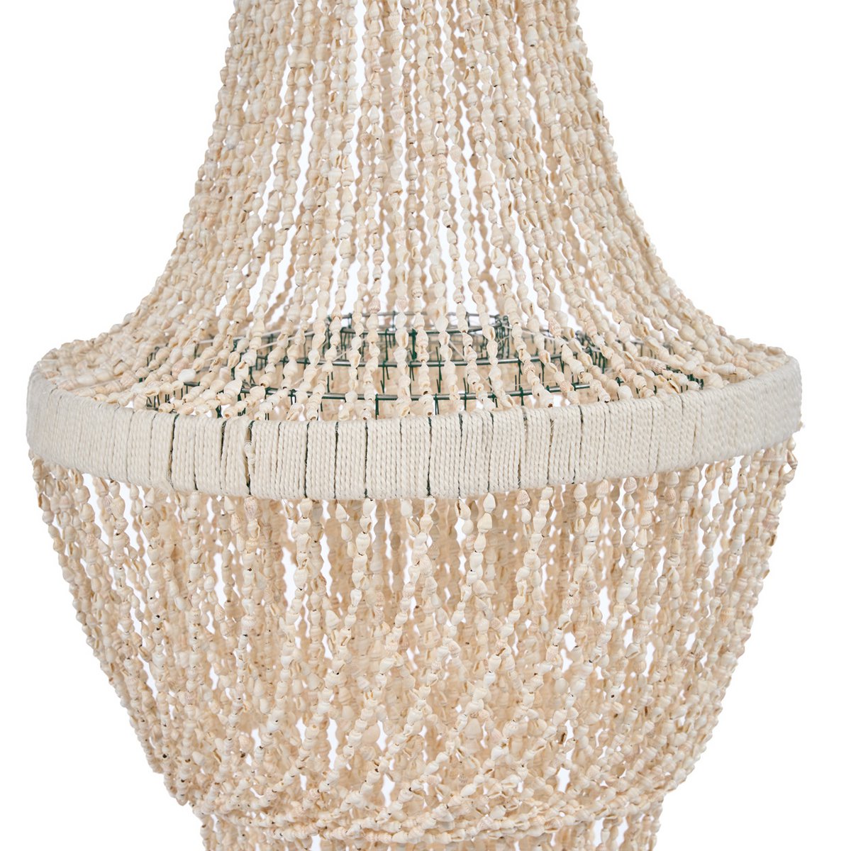 De Ocean Tower Shell Kroonluchter - Naturel - L Bazar Bizar Living