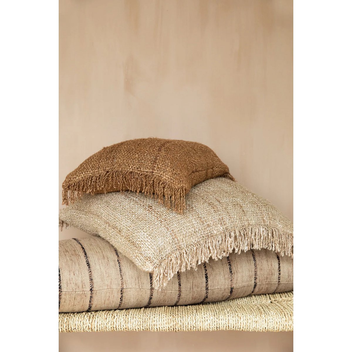 De Oh My Gee Kussenhoes - Beige - 60x60 Bazar Bizar