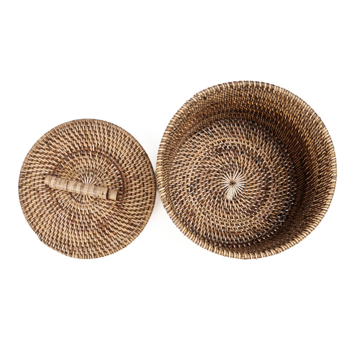 De Rotan Bin Laag - Naturel Bruin Bazar Bizar Living