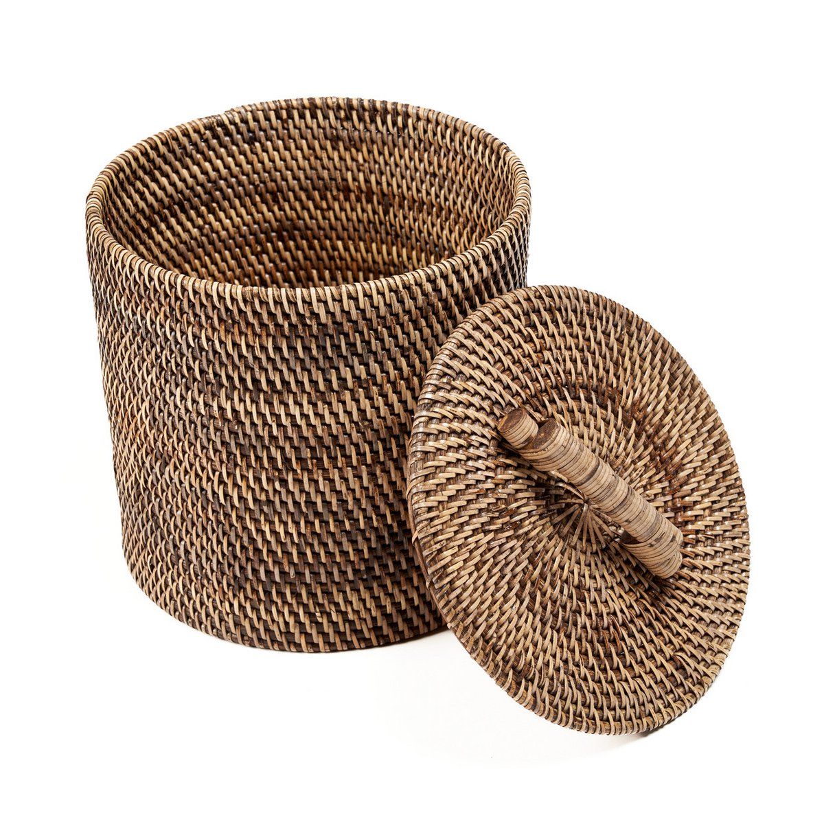 De Rotan Bin Laag - Naturel Bruin Bazar Bizar Living