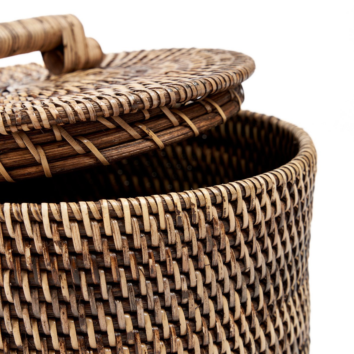 De Rotan Bin Laag - Naturel Bruin Bazar Bizar Living