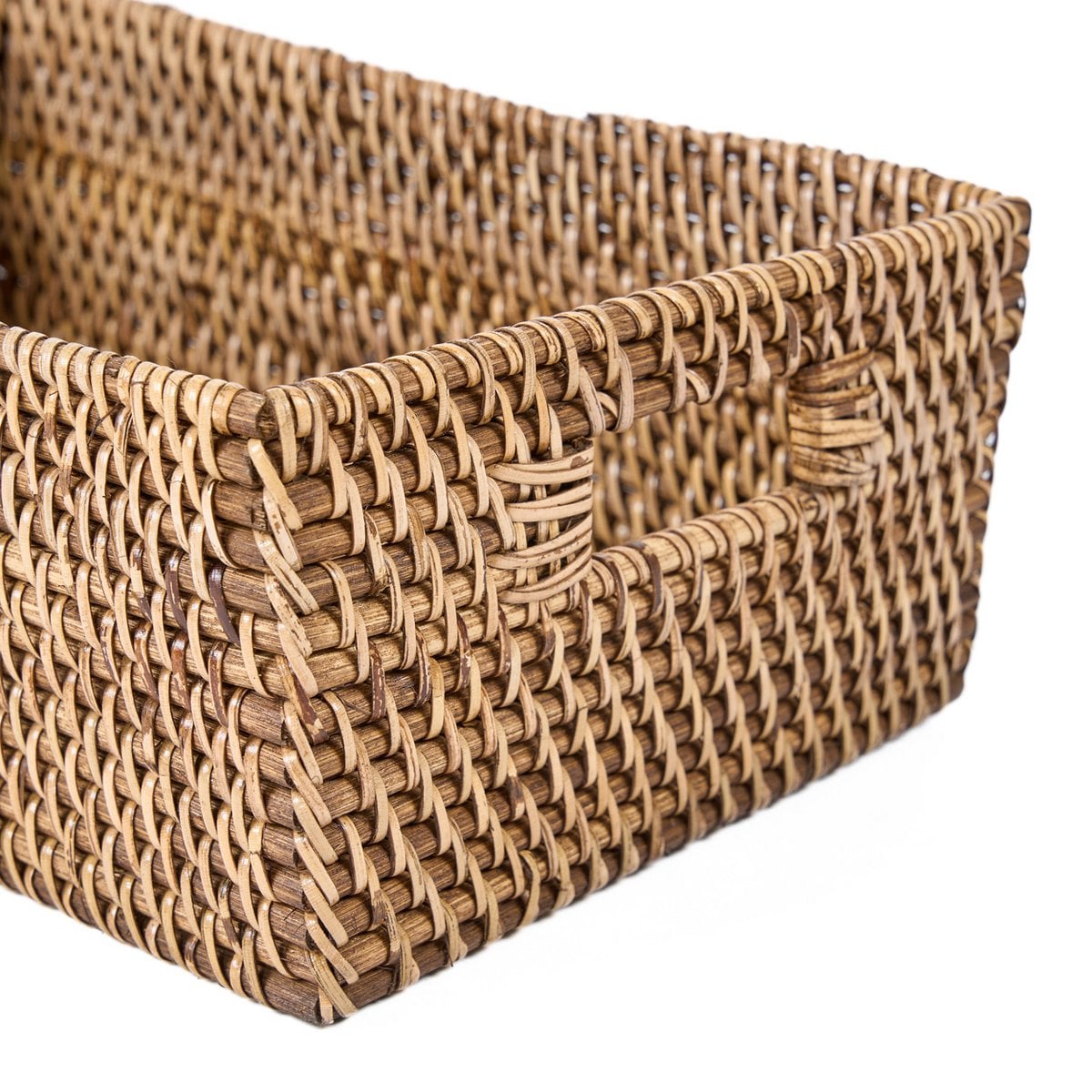 De rotan opberger - natuurlijk bruin Bazar Bizar Living