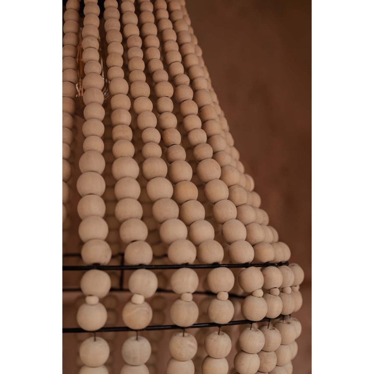 De Teardrop Kroonluchter - Naturel - M Bazar Bizar Living