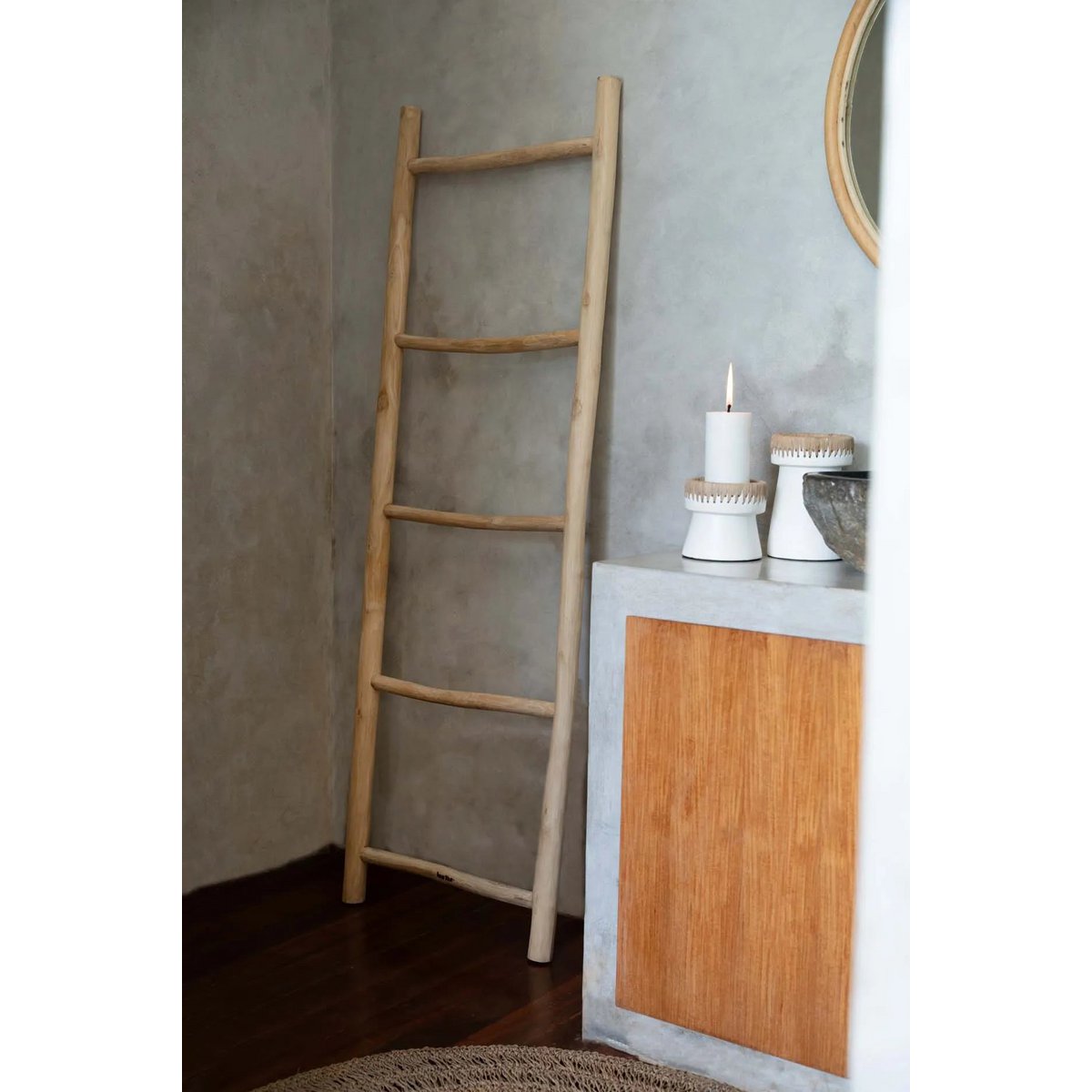 De Tulum Ladder - Naturel - 165 Bazar Bizar Living