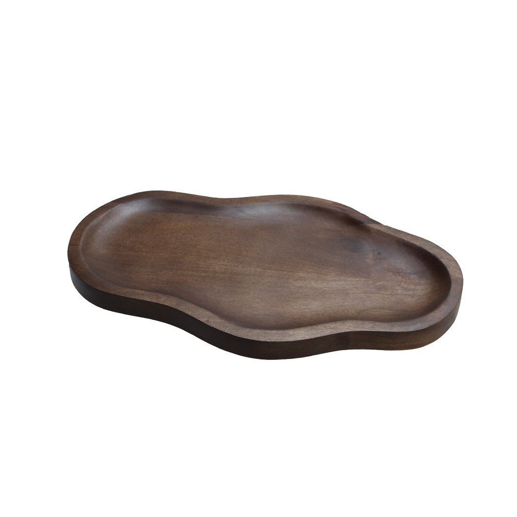 Dienblad - Bauru walnut Vase The World