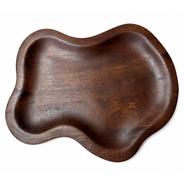 Dienblad - Santos walnut Vase The World