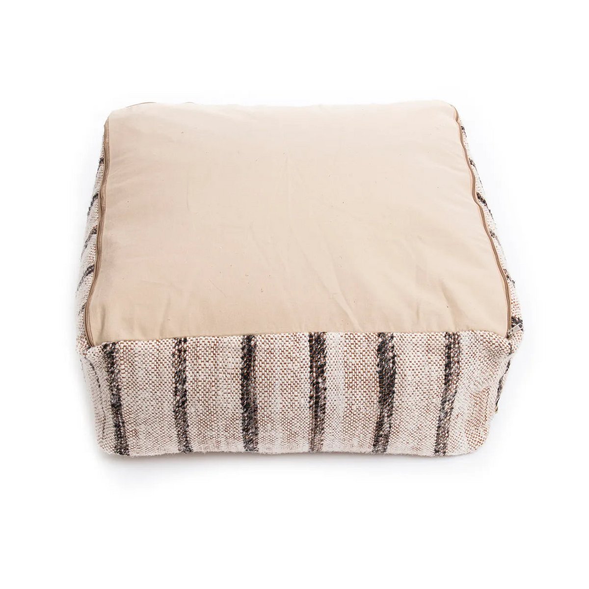 The Oh My Gee Pouf - beige-white tones