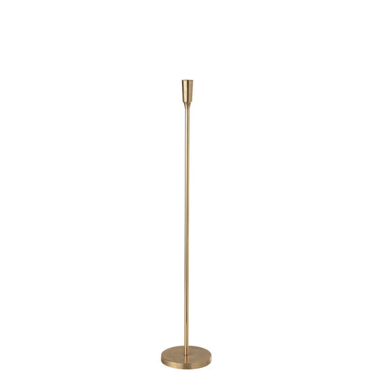 J-Line candlestick - metal gold - large