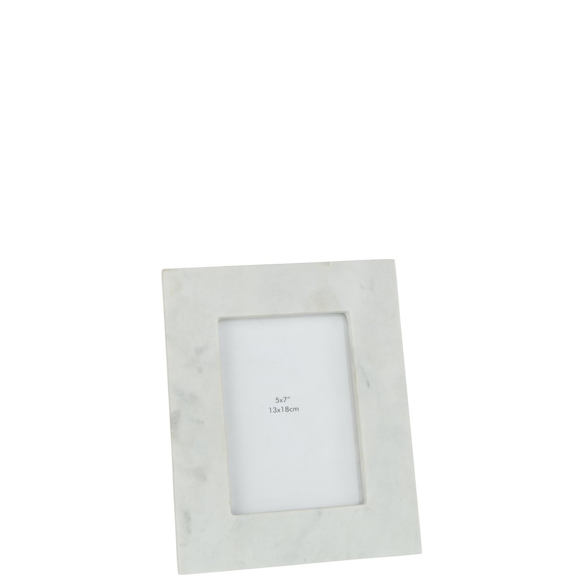 J-Line photo frame - marble - stone - white - large