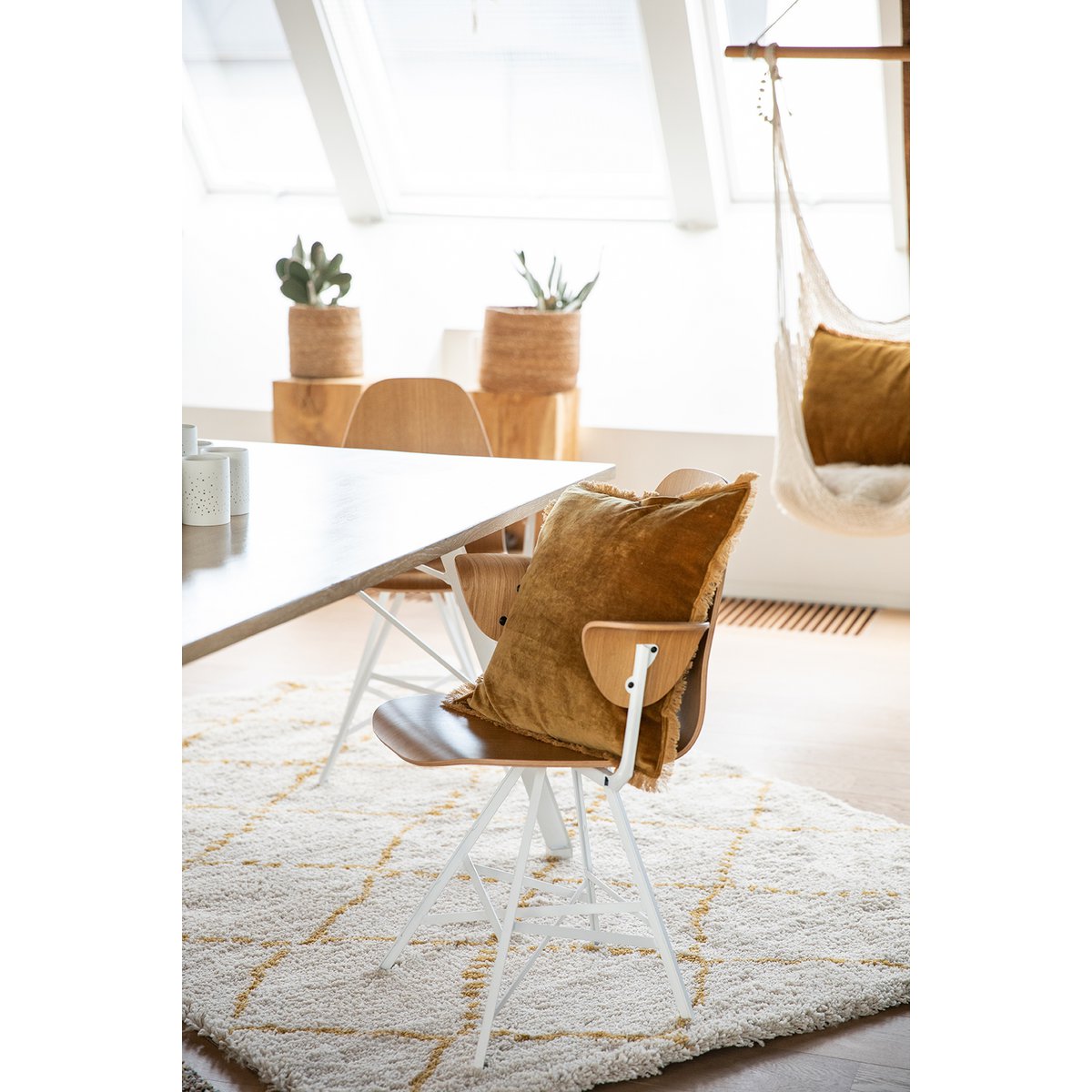 Effen Kussen Fara Brons 40 x 65 VIVARAISE