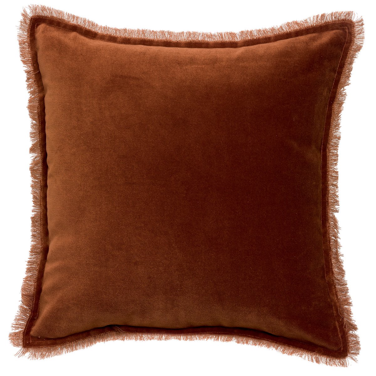 Effen kussen Fara Caramel 45 x 45 VIVARAISE