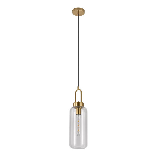 Luton Pendant - Brass Look