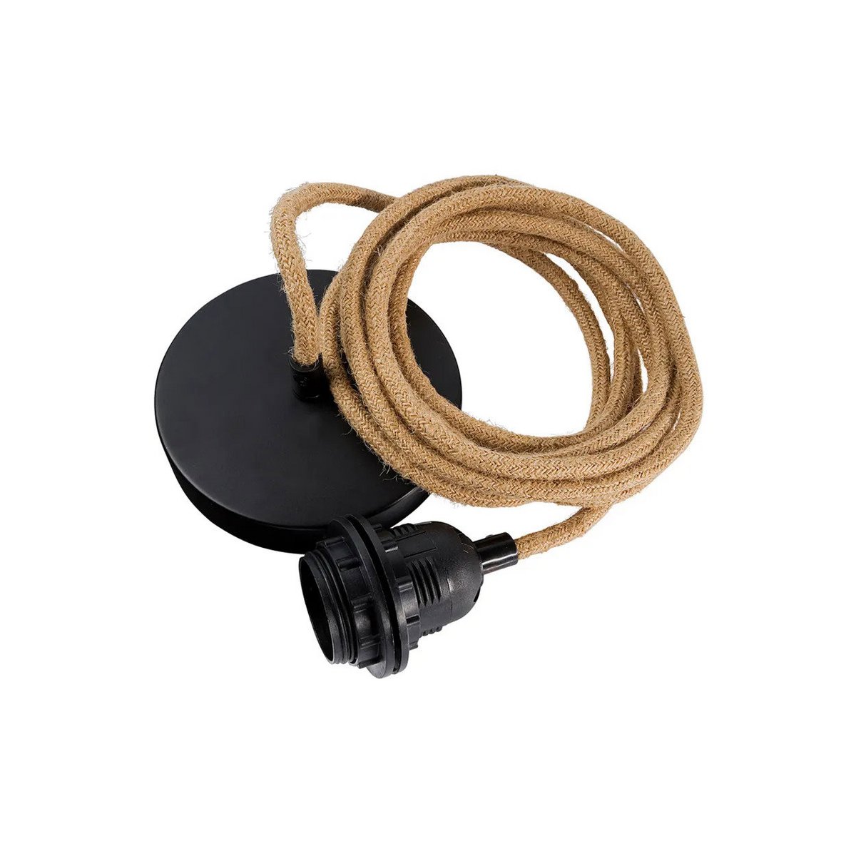 Fitting Lampen Plafond - Naturel Zwart - 1 Fitting Bazar Bizar Living