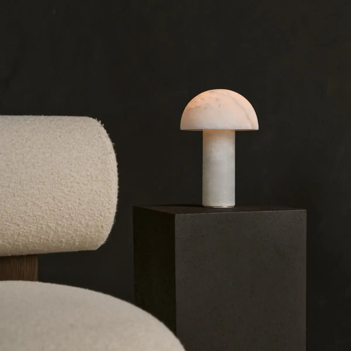 Francesco stijlvolle albasten lamp – handgemaakte luxe verlichting Tavellio - Amsterdam