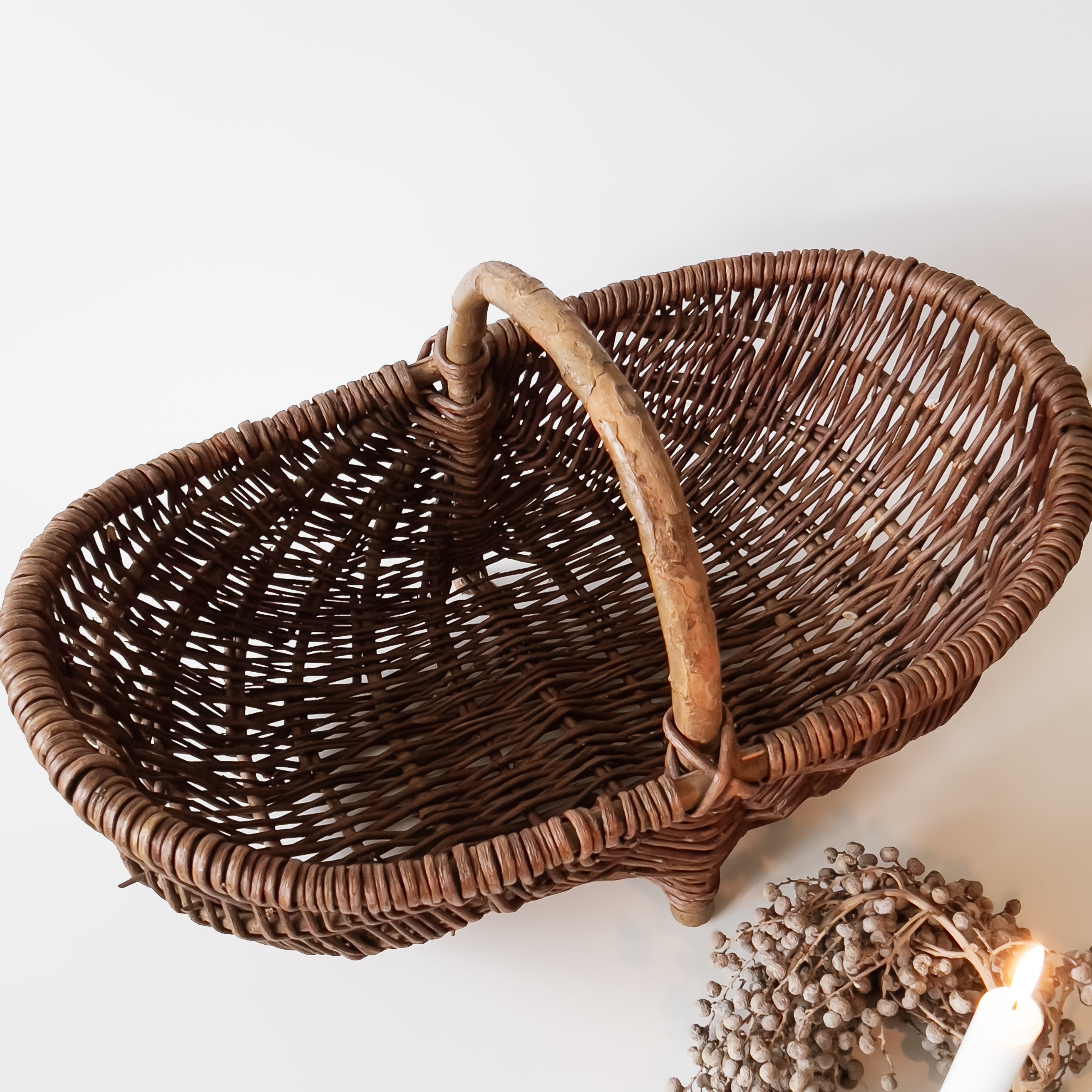 franse oogstmand – vintage – wilgentenen Noii HOME