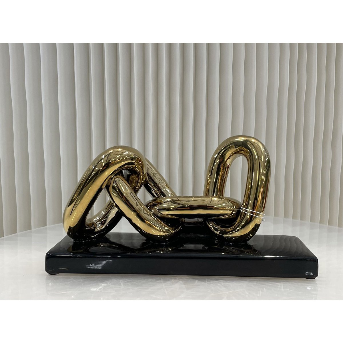 gouden ketting sculptuur -  groot QMF Trading