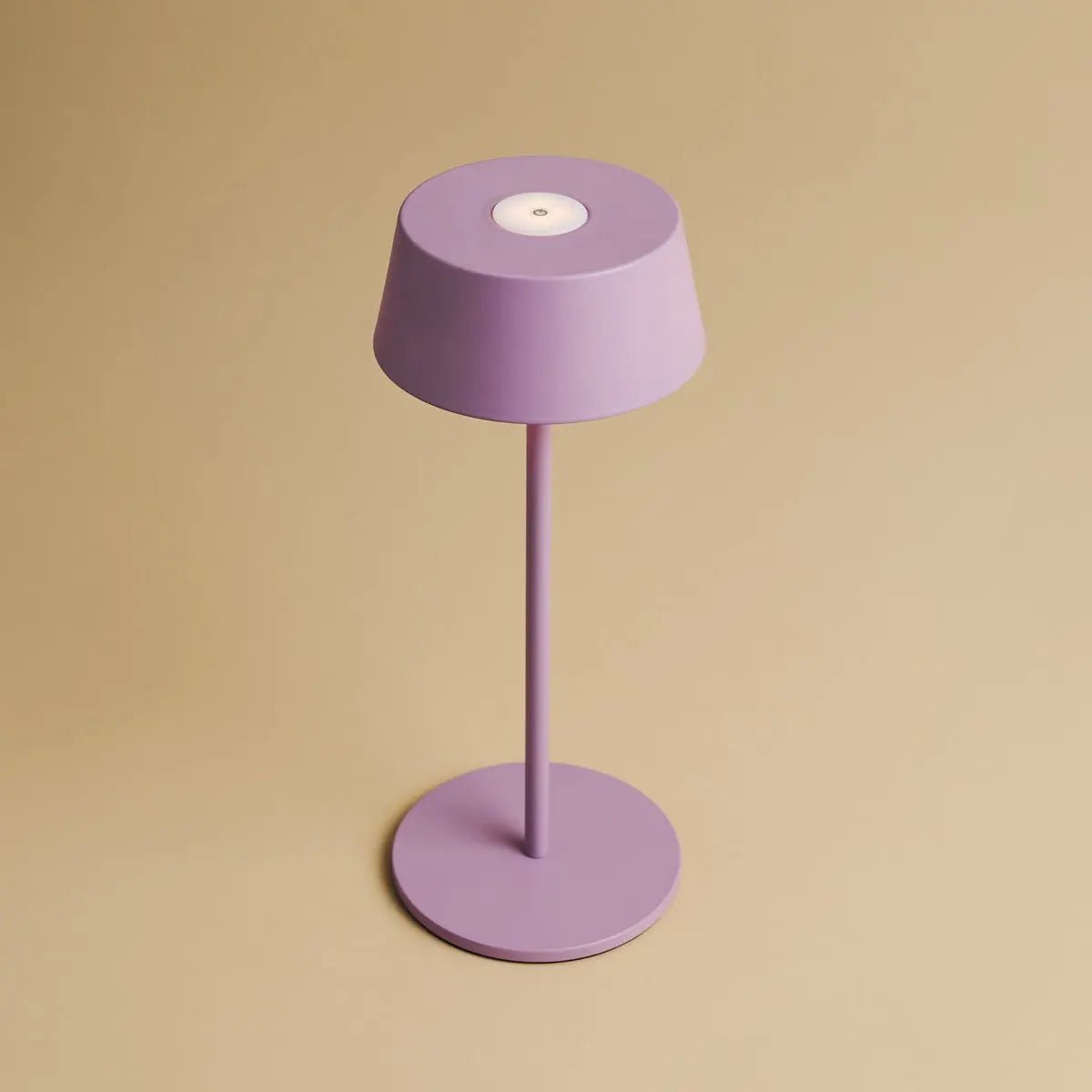 Hugo Violet Lila Oplaadbare Tafellamp | Stijlvolle, dimbare lamp en draadloos Tavellio - Amsterdam