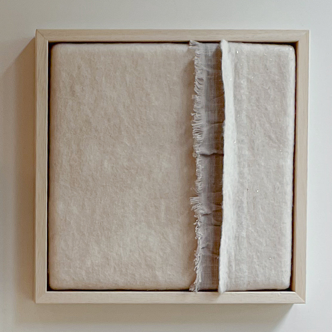 Imperfectus XIX - vilten wandkunst I Vilt & Vlow | 23 × 23 cm Noii HOME