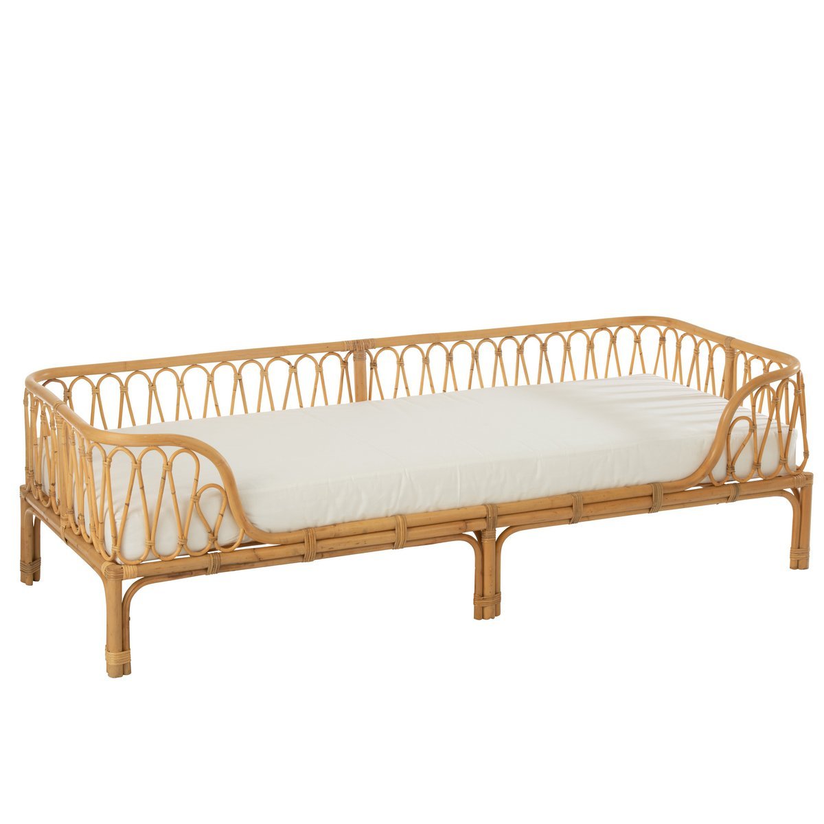 J-Line Pierre Rotan zetelbed - jute - naturel J-Line