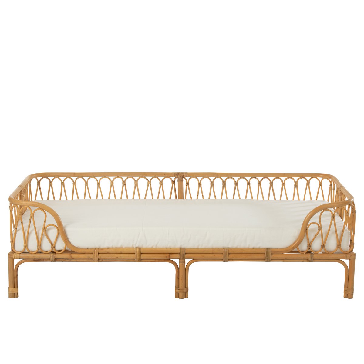 J-Line Pierre Rotan zetelbed - jute - naturel J-Line