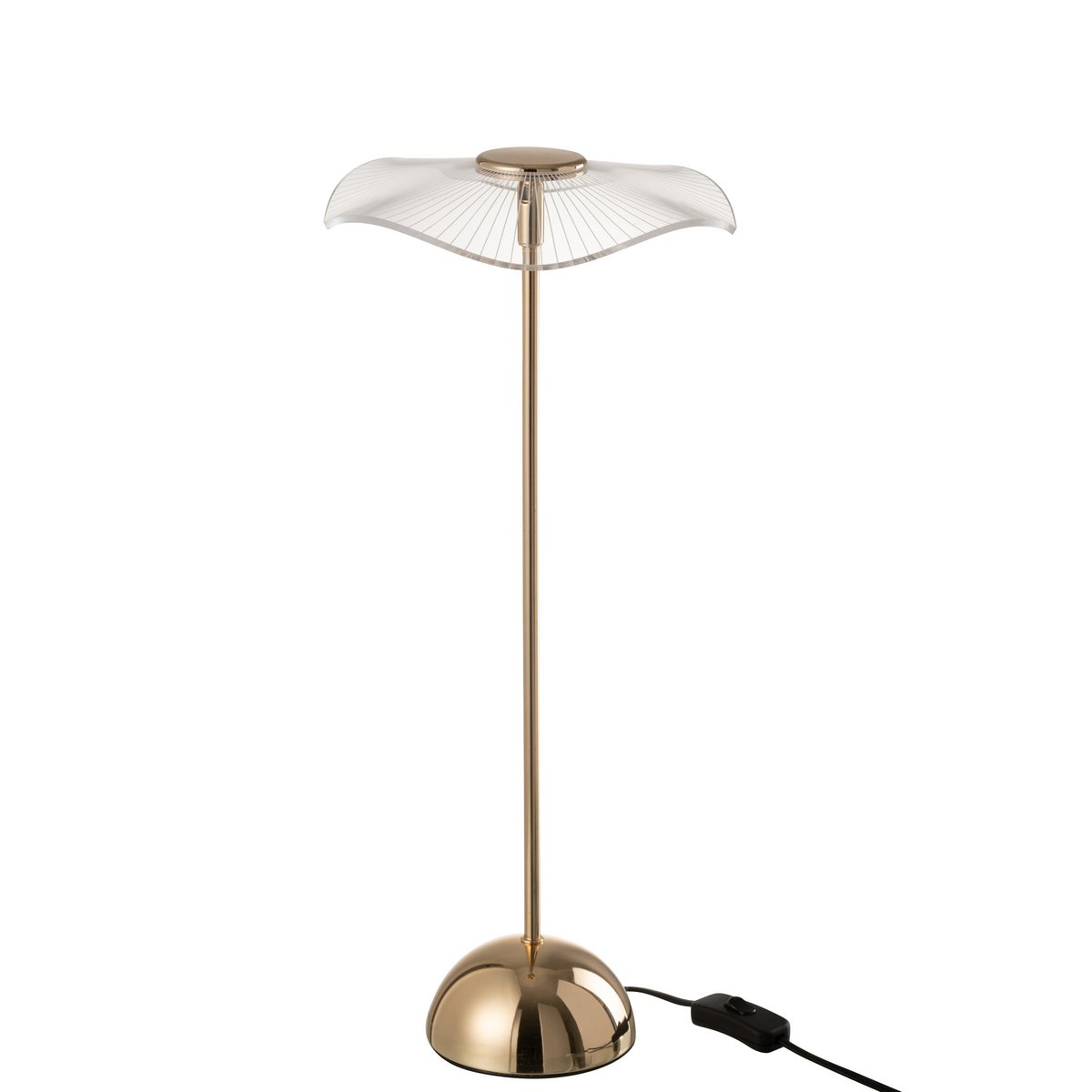 J-Line Tafellamp Led Bloem Metaal/Plastiek Goud Large J-Line