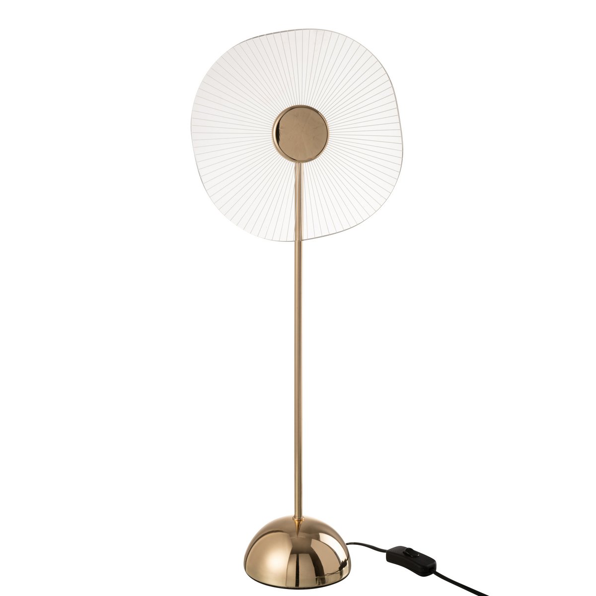 J-Line Tafellamp Led Bloem Metaal/Plastiek Goud Large J-Line